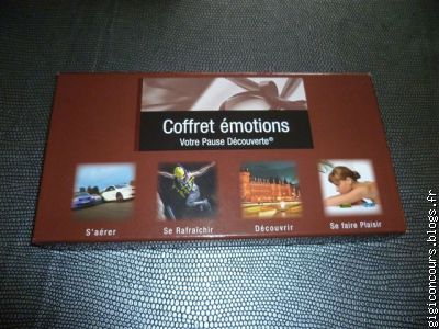 coffret emotions  DL 31/12/2011